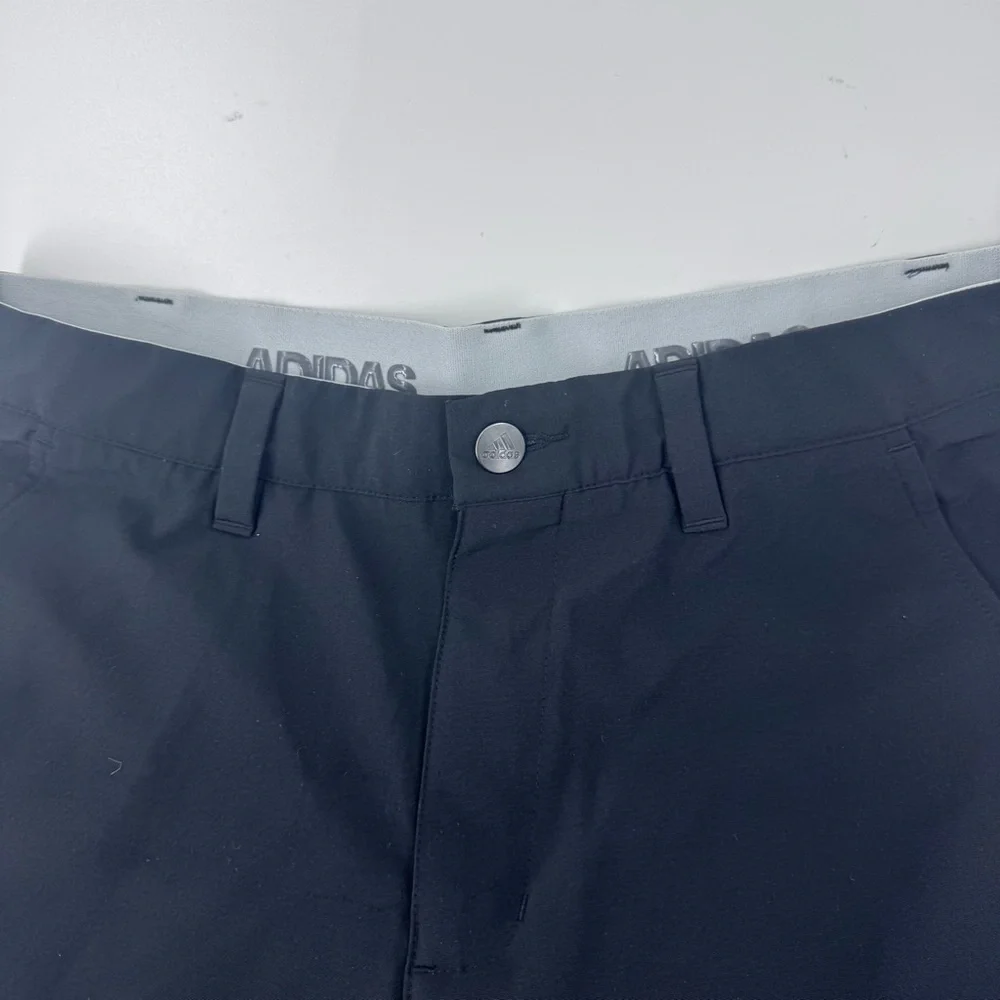 Adidas Men's‎ Black Flat Front Shorts